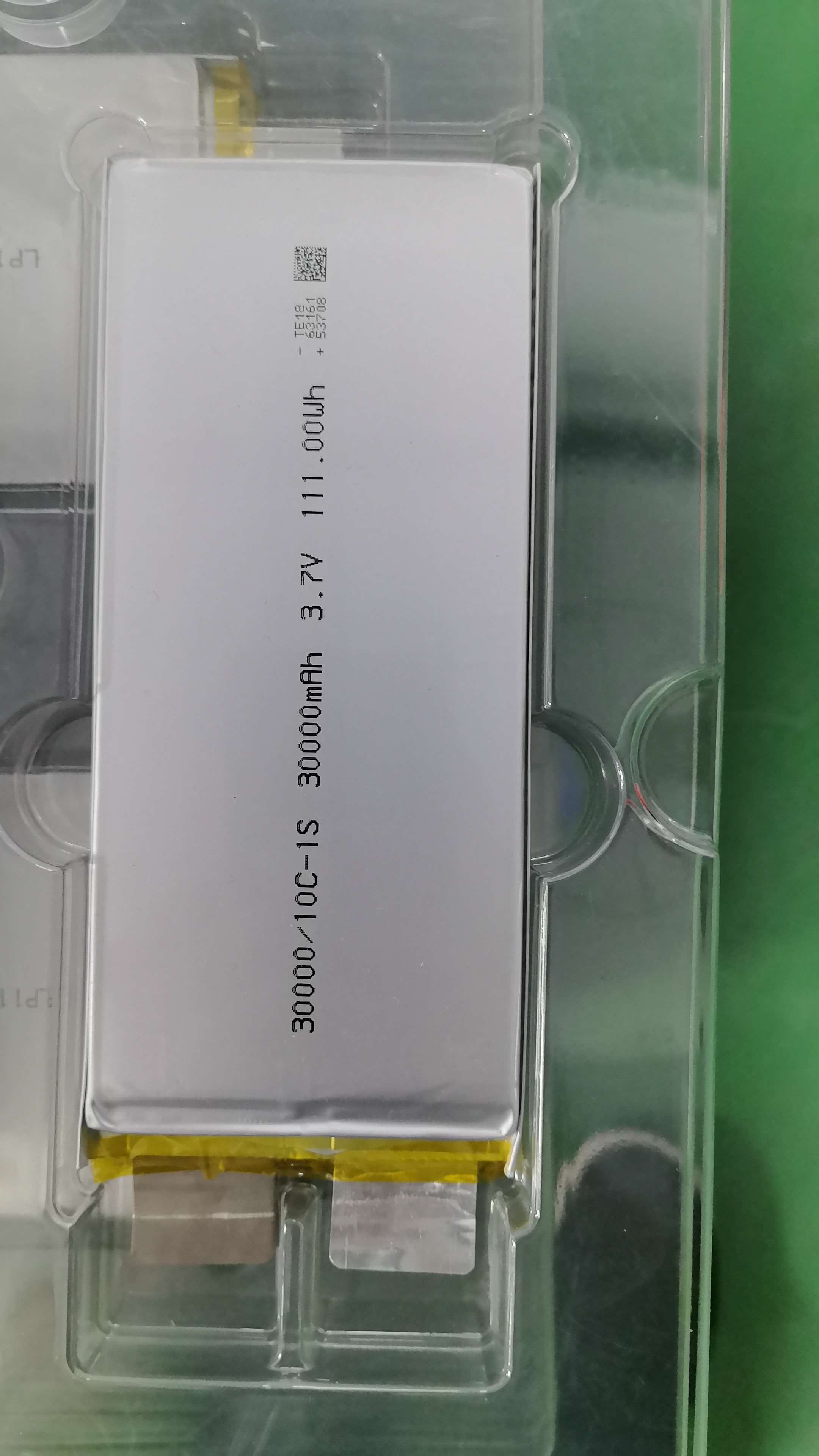 Semi-Solid Battery Cell 10675175 3.7V 30000mAh